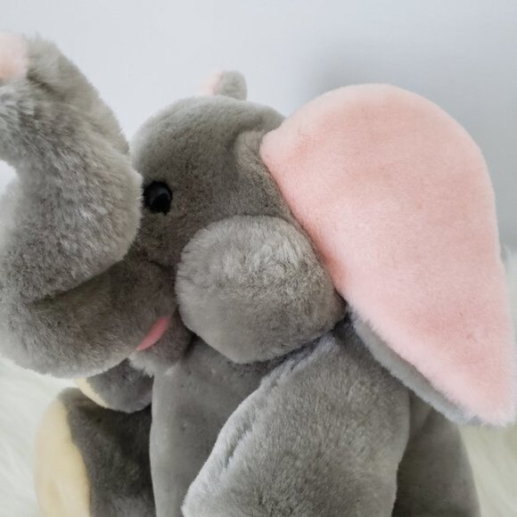 Vintage 1985 Fun Farm By DAKIN - Large Plush Elephant Stuffed Animal - Picture 7 of 9